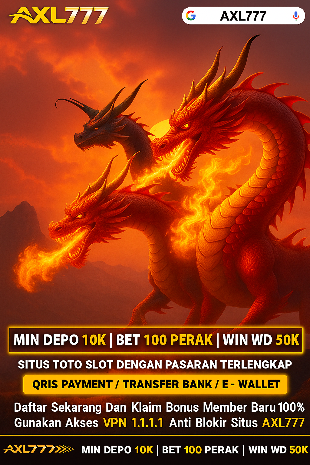AXL777 « Situs Toto Togel Terpopuler & Toto Slot Gacor 4D Gampang Menang Tiap Hari